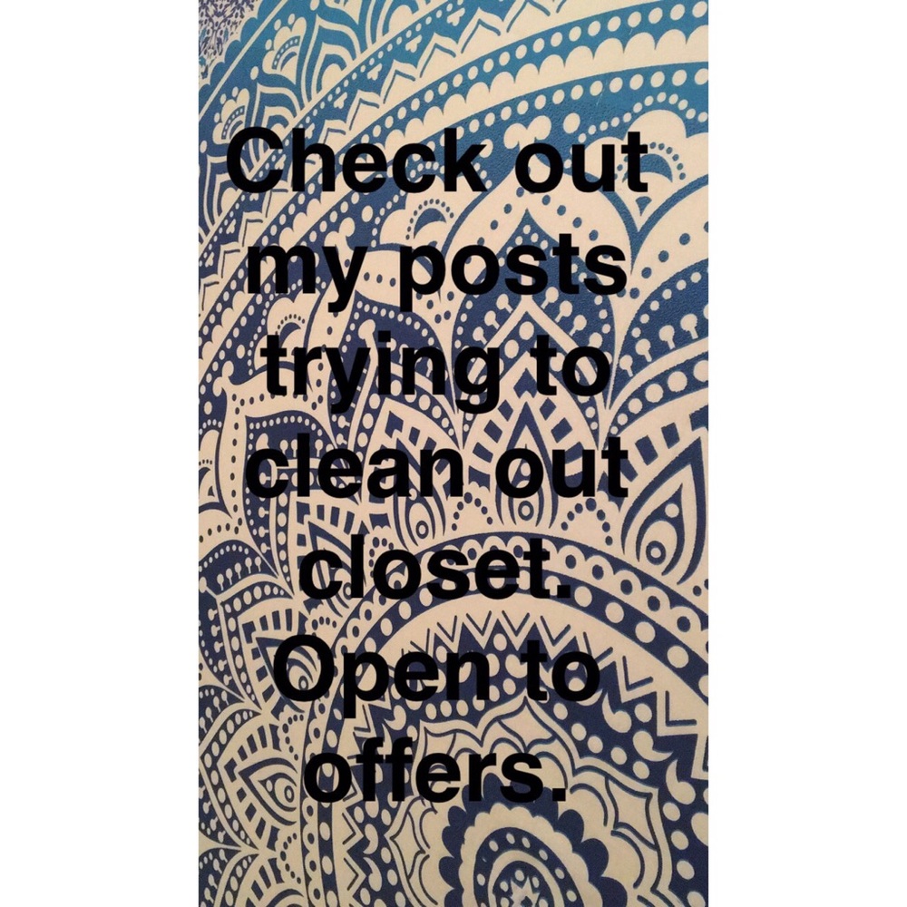 Trying to clean out closet!!